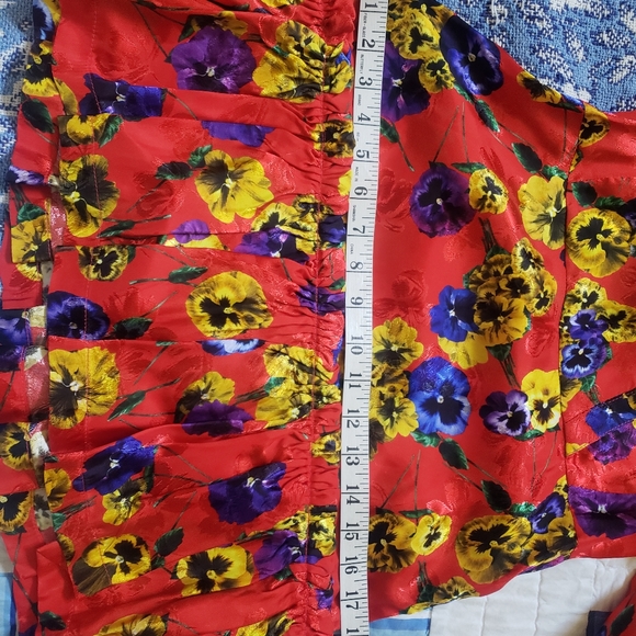 The Attico Ruffled Floral Pansy Dress, gorgeous! - Picture 12 of 14